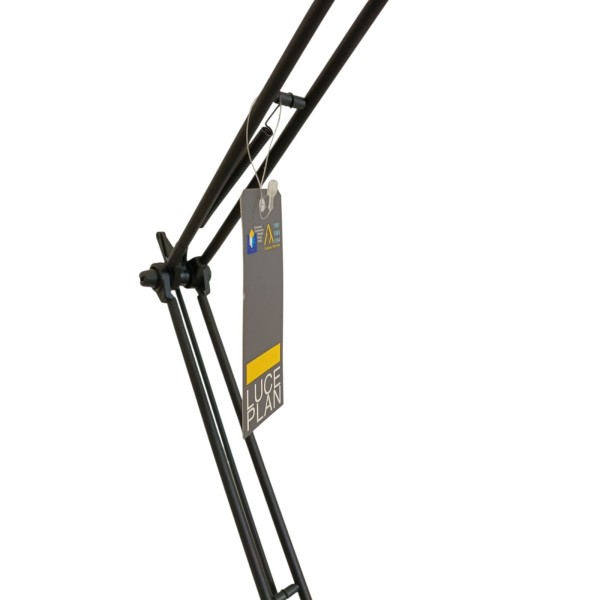 Lampe de table Luceplan Berenice petite noire sans réflecteur 30 cm + 30 cm gy6,5 35 W 12 V